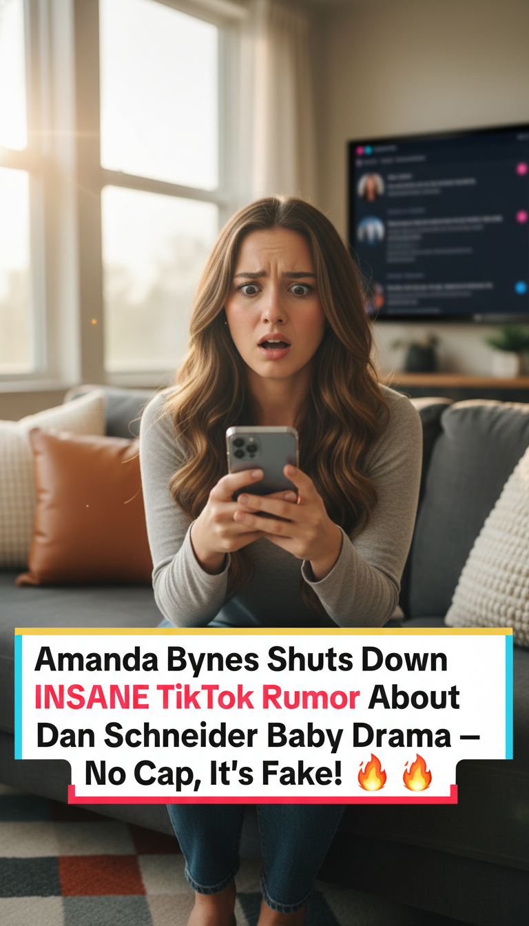 Amanda Bynes Shuts Down INSANE TikTok Rumor About Dan Schneider Baby Drama — No Cap, It’s Fake! ☕🔥