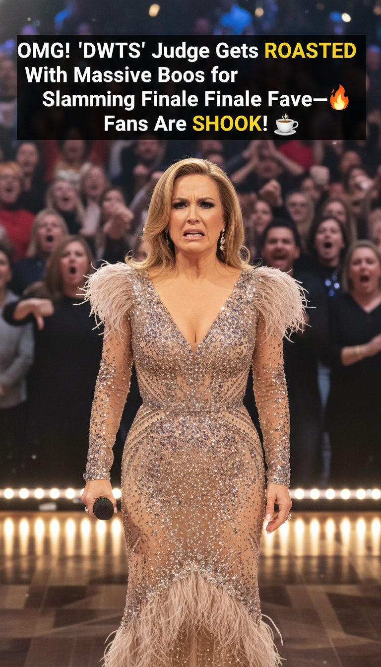 OMG! ‘DWTS’ Judge Gets ROASTED With Massive Boos for Slamming Finale Fave—Fans Are SHOOK! ☕🔥