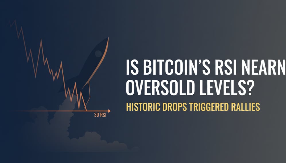Is Bitcoin’s RSI Nearing Oversold Levels That Have Historically Triggered Rallies?