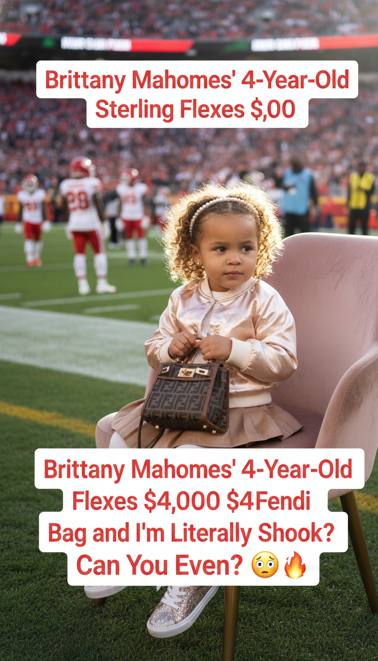 Brittany Mahomes’ 4-Year-Old Sterling Flexes $4,000 Fendi Bag and I’m Literally Shook 😳🔥 Can You Even?!