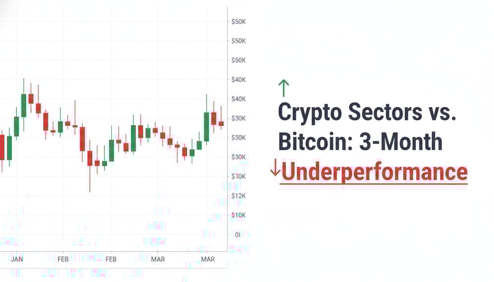 Why Did Most Crypto Sectors Underperform Bitcoin Over the Last 3 Months?