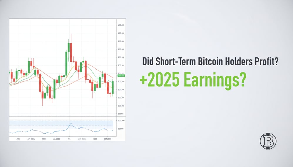 Did Short-Term Bitcoin Holders Profit in 2025? On-Chain Data Reveals the Answer