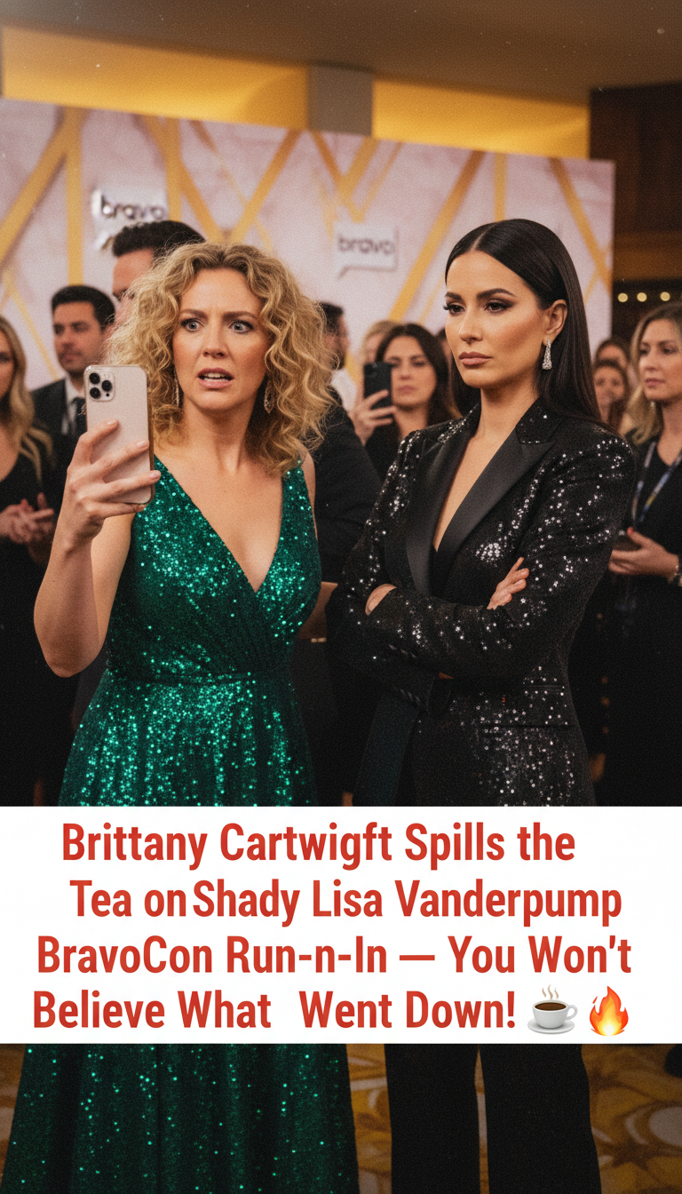 Brittany Cartwright Spills the Tea on Her Shady Lisa Vanderpump BravoCon Run-In — You Won’t Believe What Went Down! ☕🔥
