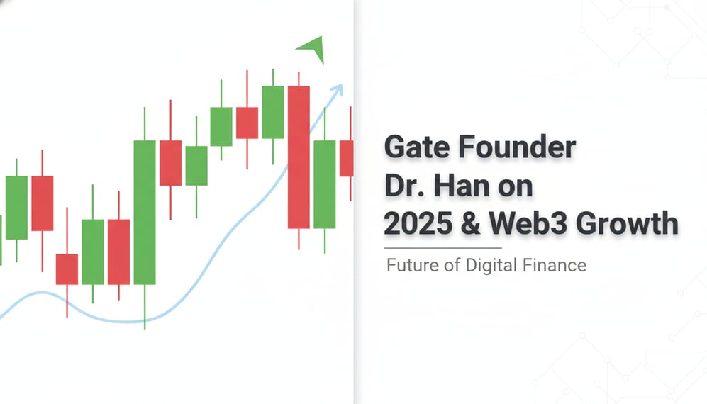 Gate Founder Dr. Han Reflects on 2025 and Gate’s Role in Web3’s Real-World Growth