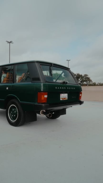 1990 Land Rover Range Rover Classic Video