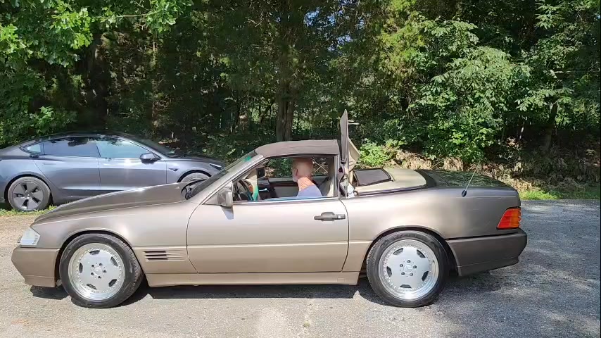 1990 Mercedes-Benz SL 500 Video