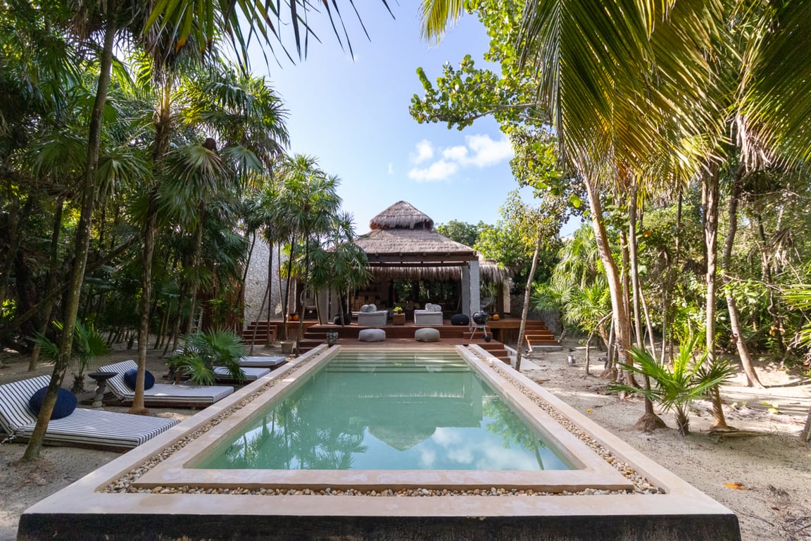 Jungle Meets Sea: Sustainable Luxury Estate on Tulum's Pristine Coastline