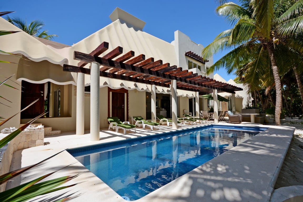 Seaside Paradise: Mediterranean Elegance on 7.31 Acres of Tulum Beachfront
