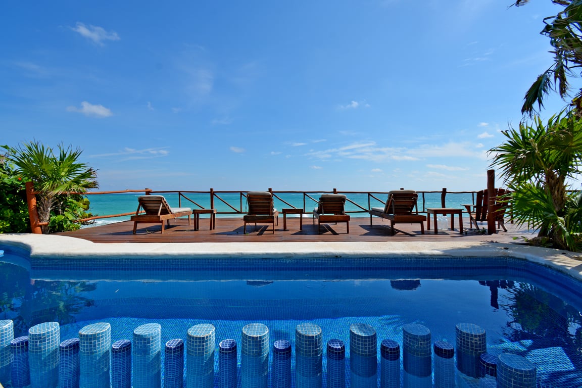 Serenity Sands Villa: Beachfront Sanctuary in the Sian Ka'an Biosphere Reserve