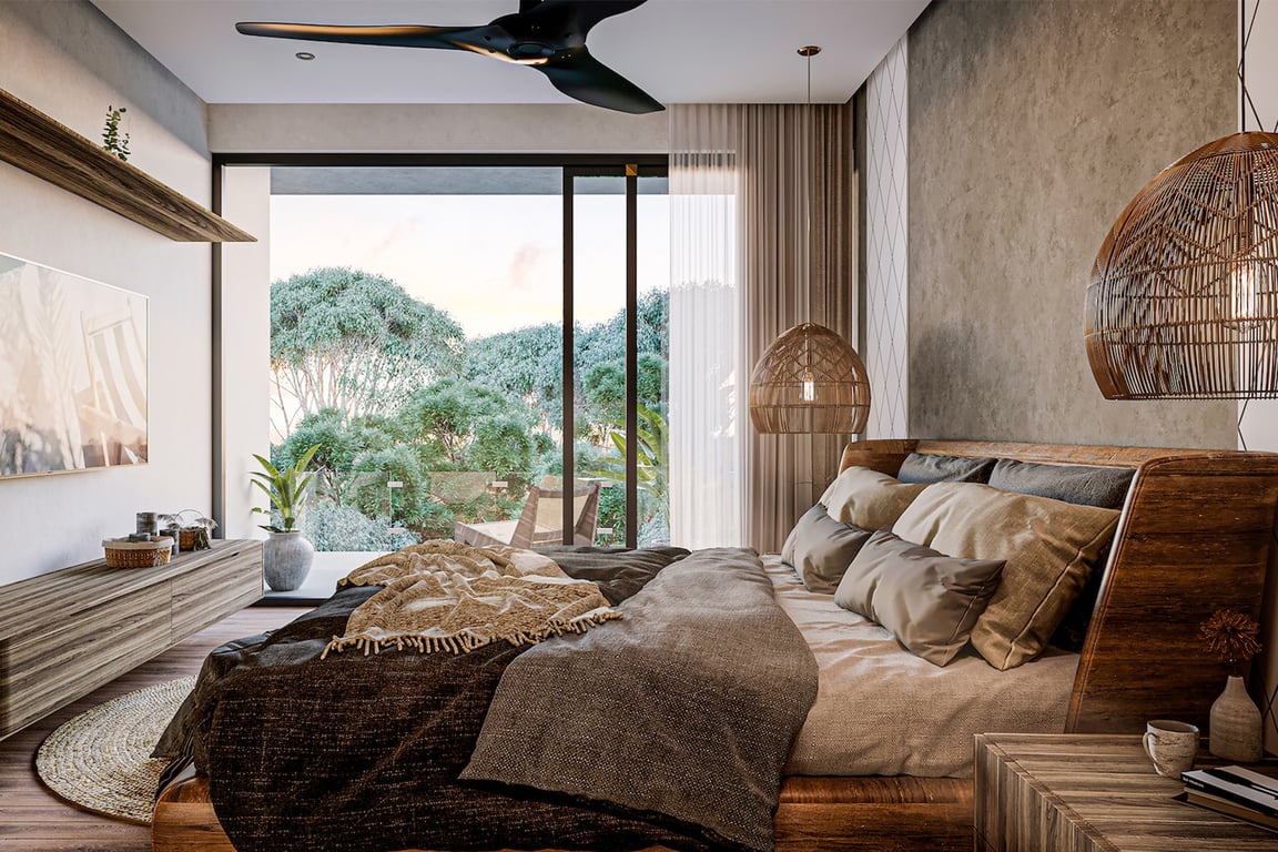 Aldea Zama Sanctuary: Modern Luxury Living Steps from Tulum's Pristine Beaches