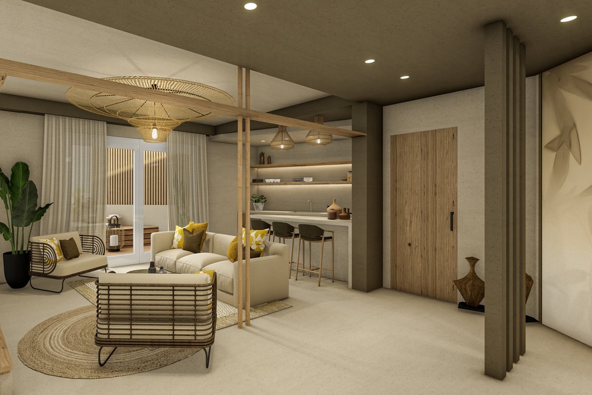 Lua A 203: Italian-Designed Luxury with Private Jacuzzi in Tulum