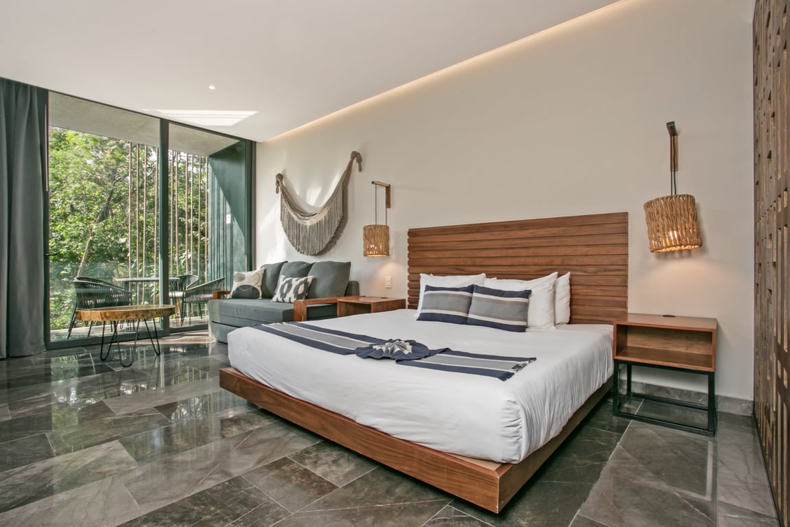 IIK Tulum A204: Modern Sanctuary Steps from El Jaguar Protected Reserve