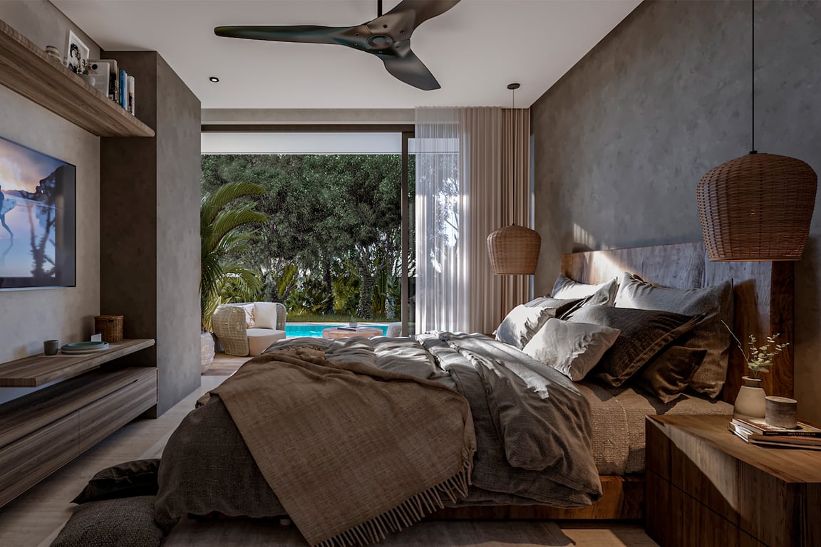 Aldea Zama Sanctuary: Modern Luxury Living Steps from Tulum's Pristine Beaches