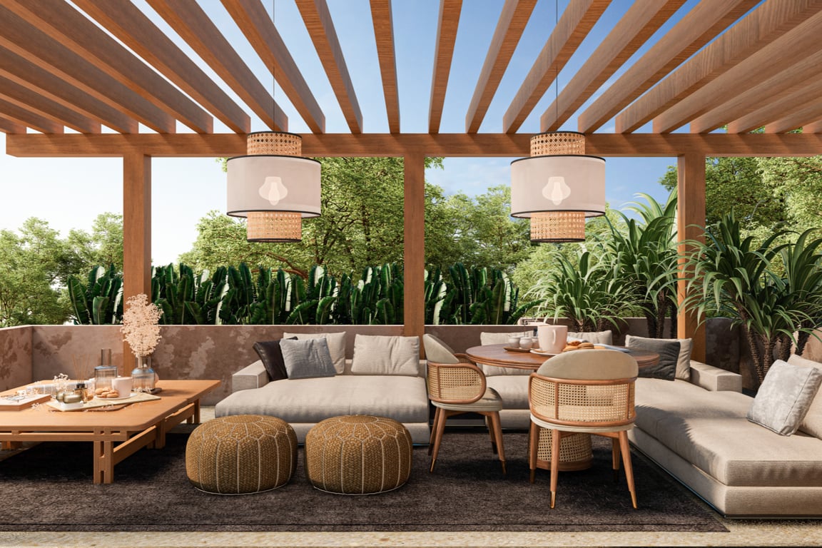 Tulum Gardens Skyhouse: Eco-Luxury Family Living with Investment Potential