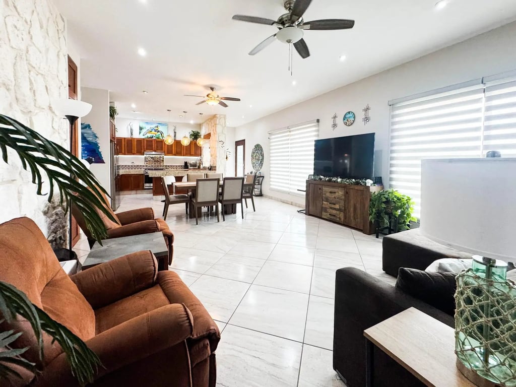Caribbean-Inspired Retreat in El Cielo Gated Community
