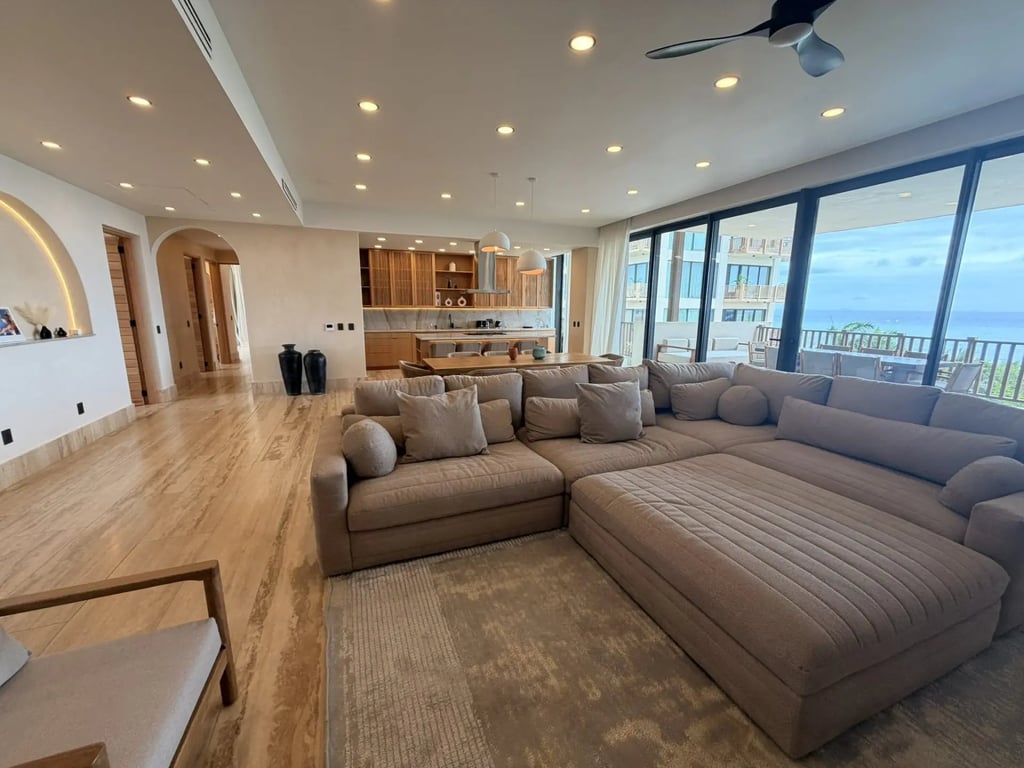 Turnkey Oceanfront Residence with Private Elevator at Corasol Costa Beach Club
