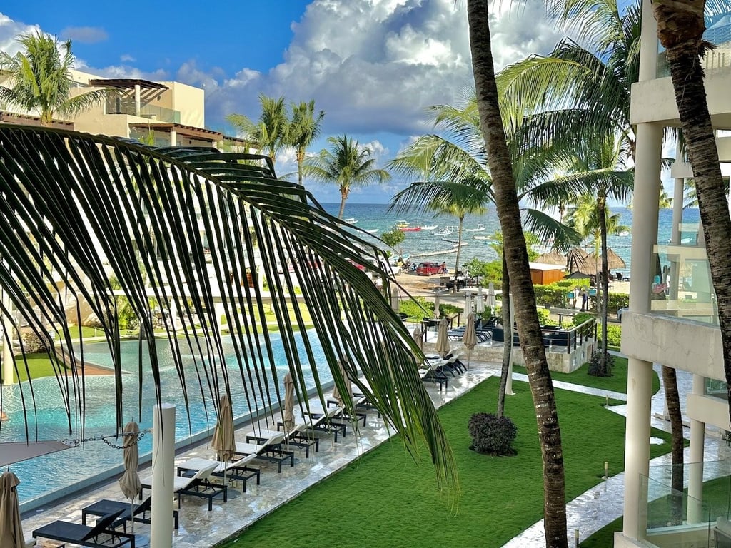 Second-Floor Ocean View Condo at The Elements, Playa del Carmen