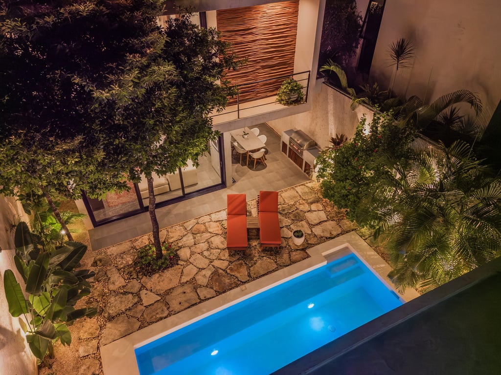 Tulum House with Private Pool, Solar Power, and Beach Club Access