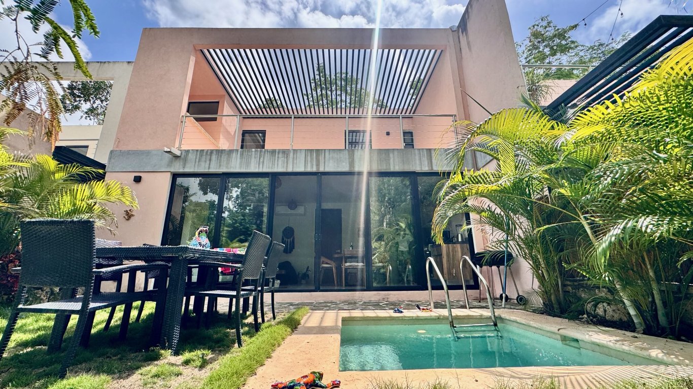 Modern Tulum Retreat with Private Garden and Rooftop Lounge in Edena by TAO