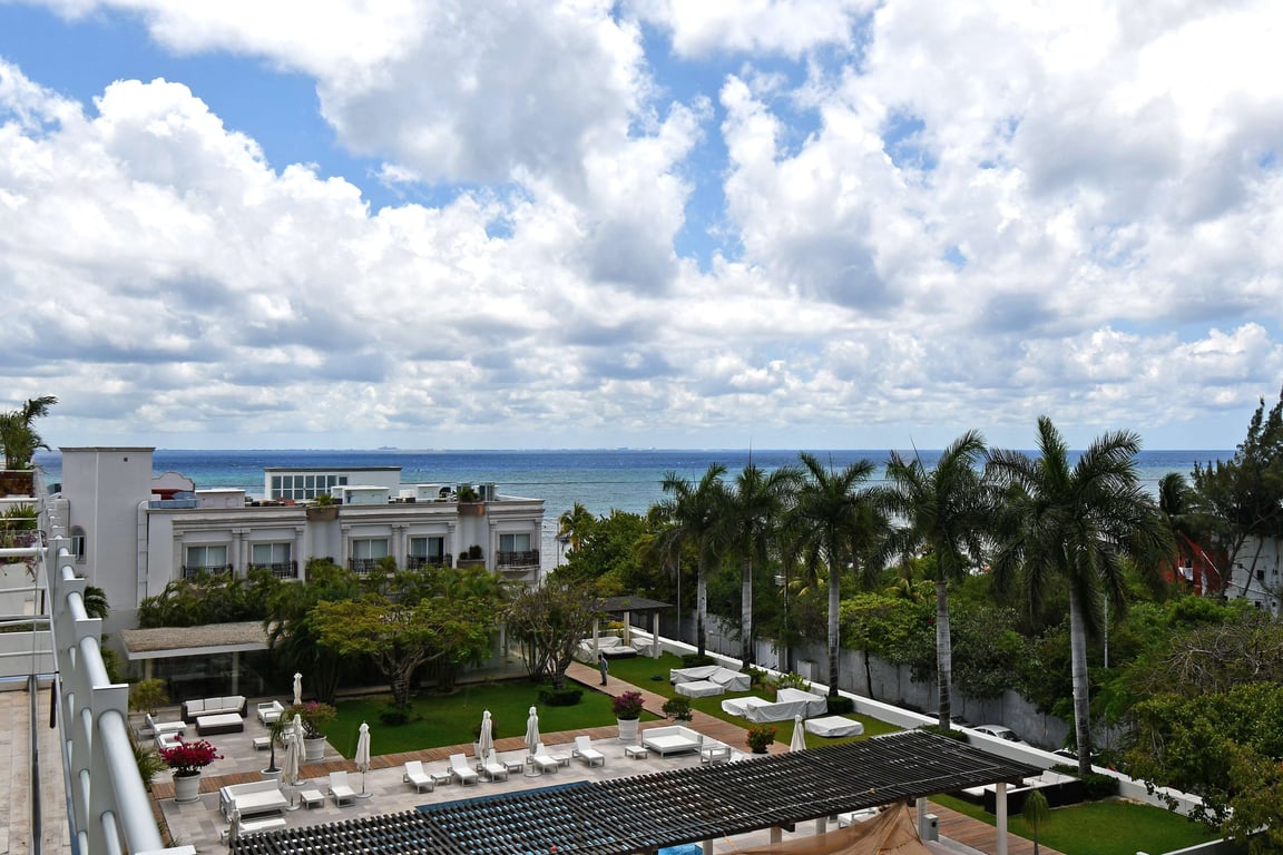 Exclusive Oceanfront Penthouse with Dual Living Spaces