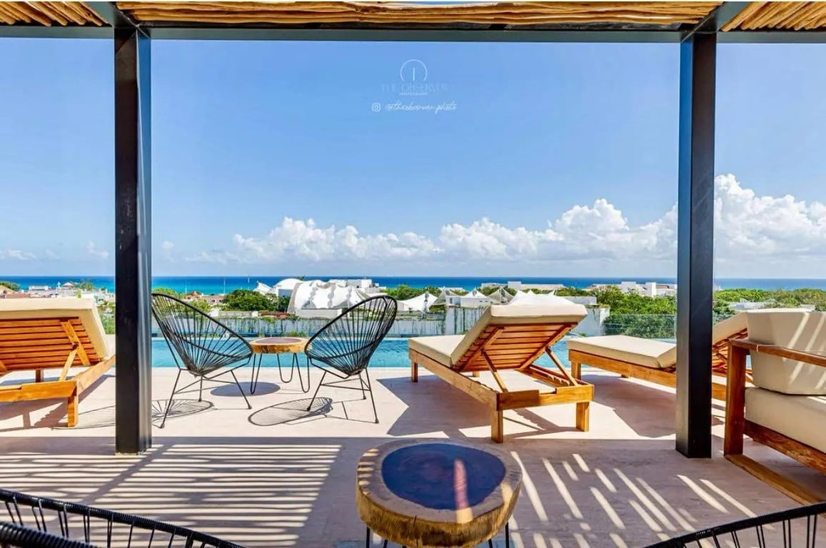Turnkey Beachside Studio Steps from Fifth Avenue in Playa del Carmen