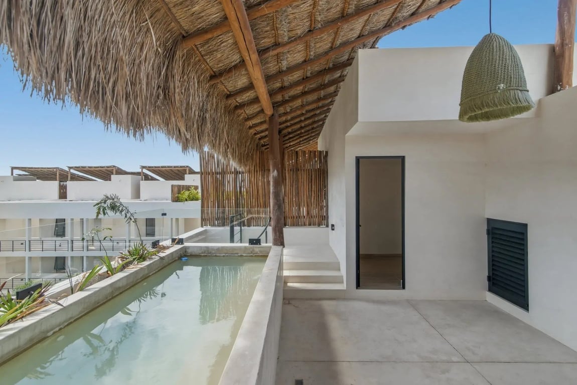 Samsara Penthouse with Private Rooftop and Plunge Pool in Tulum