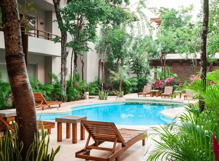 Aldea Zama Ground-Floor Sanctuary with Direct Pool Access