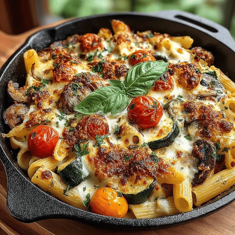 Veggie Wonderland Pasta Bake: A Wholesome, Flavor-Packed Delight
