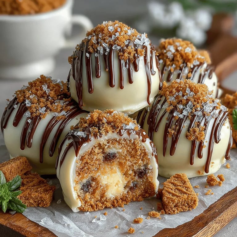 No-Bake Biscoff Cheesecake Truffles Recipe: A Sweet Delight
