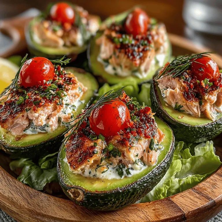 Savory Stuffed Avocado Tuna Boats: The Perfect Healthy Meal