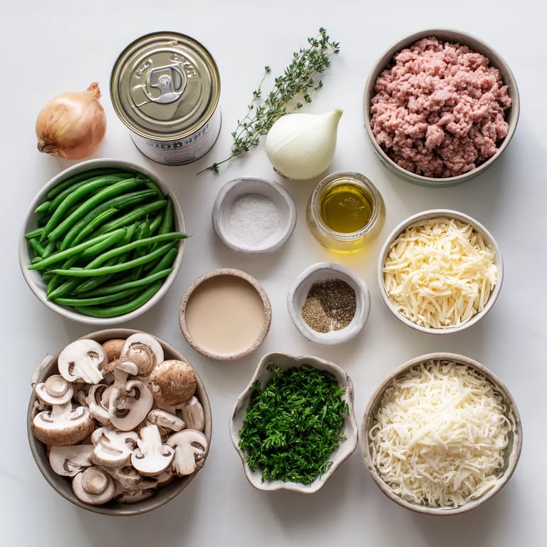 Wholesome Green Bean & Turkey Casserole