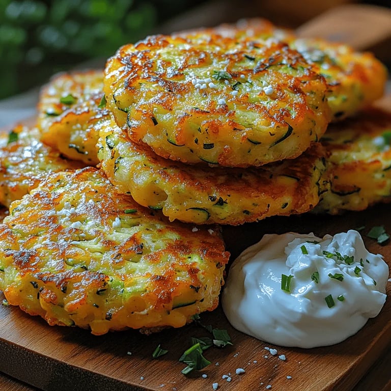 Zucchini & Cheese Fritters Delight: Mastering the Art of Cooking and Serving
