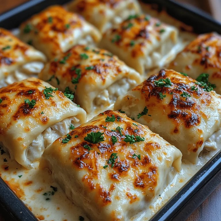 Creamy Chicken Alfredo Lasagna Rolls: A Complete Guide to Deliciousness