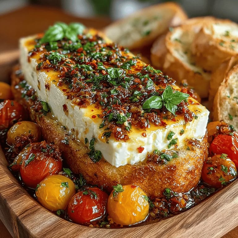 Cheesy Tomato Feta Delight: A Flavorful Recipe to Savor