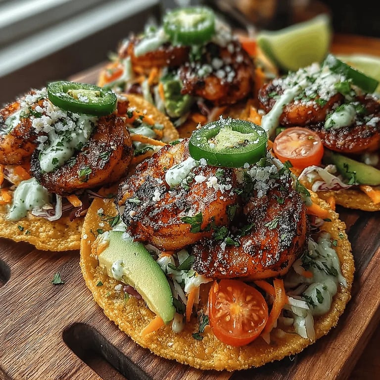 Shrimp-Tastic Tacos: Your Complete Guide to Flavorful Perfection close up showing texture and detail