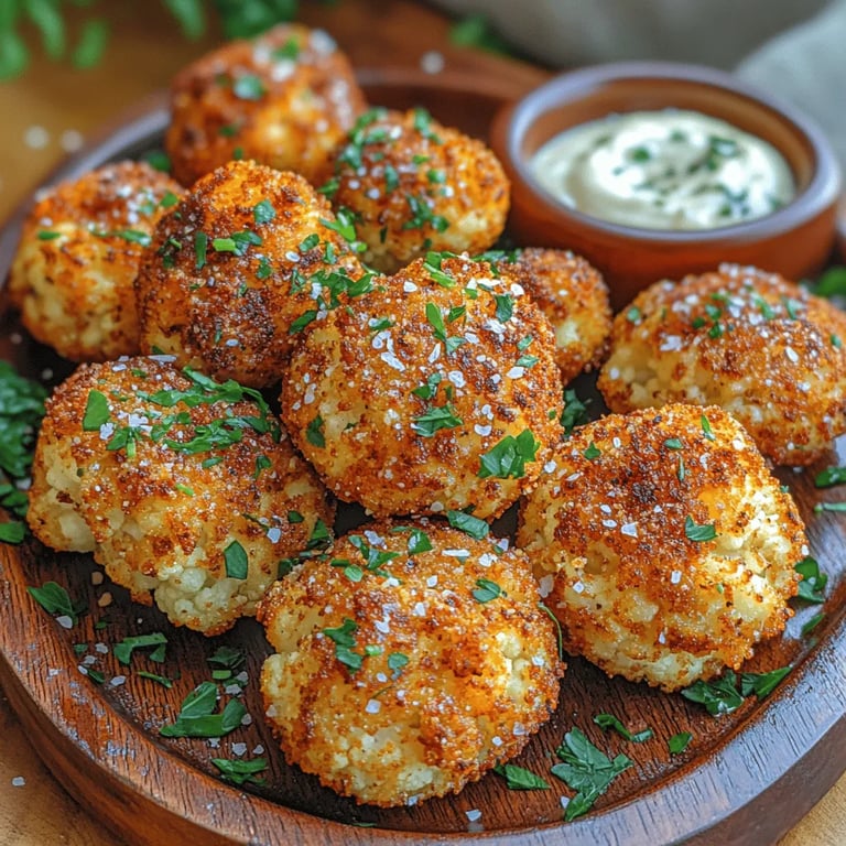 Crunchy Air-Fried Cauliflower Bites: A Healthy Delight