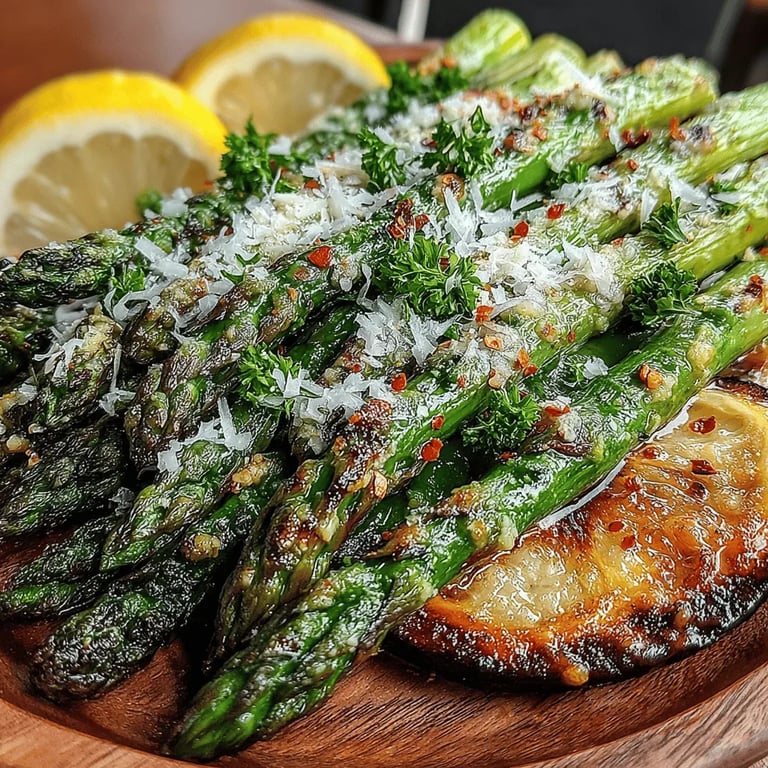 Garlic Butter Parmesan Asparagus: A Delicious Recipe