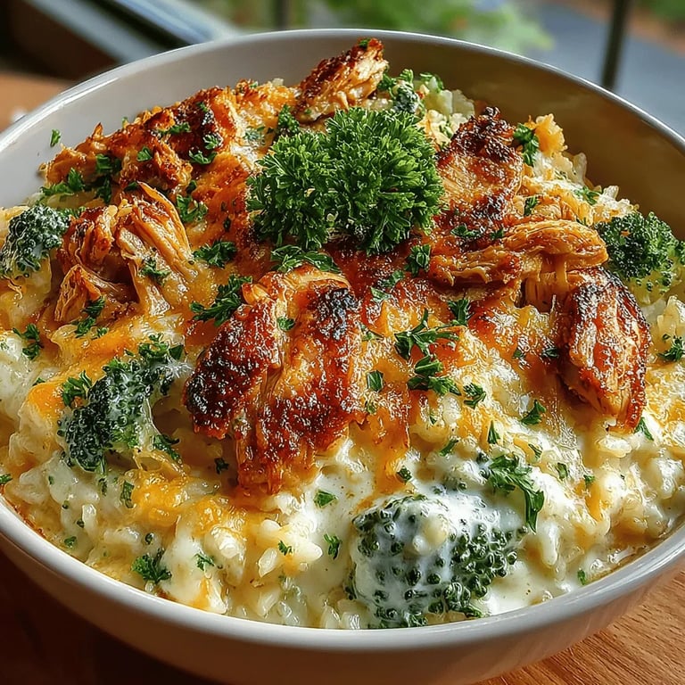 Cheesy Chicken and Broccoli Bliss: A Comforting Casserole Recipe