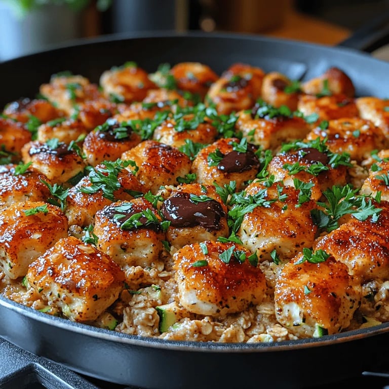 Zucchini Delight Chicken Skillet