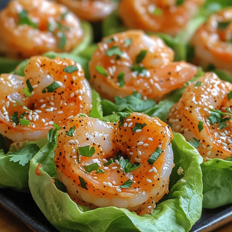 Firecracker Shrimp Lettuce Cups: A Flavorful Adventure Awaits