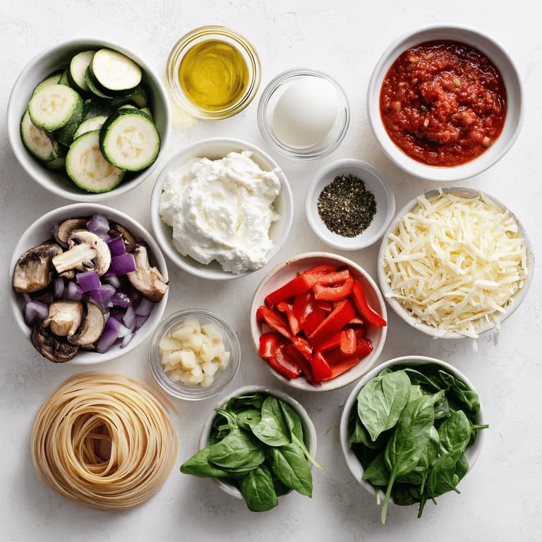 Heavenly Cheesy Veggie Lasagna