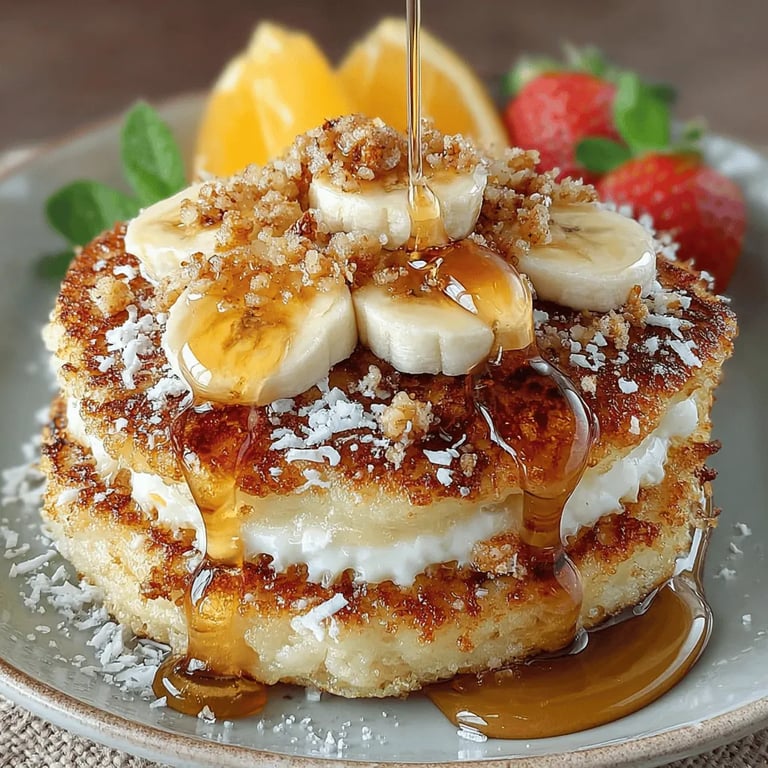 Mini Banana Oat Pancake Stacks: A Nutritious Delight