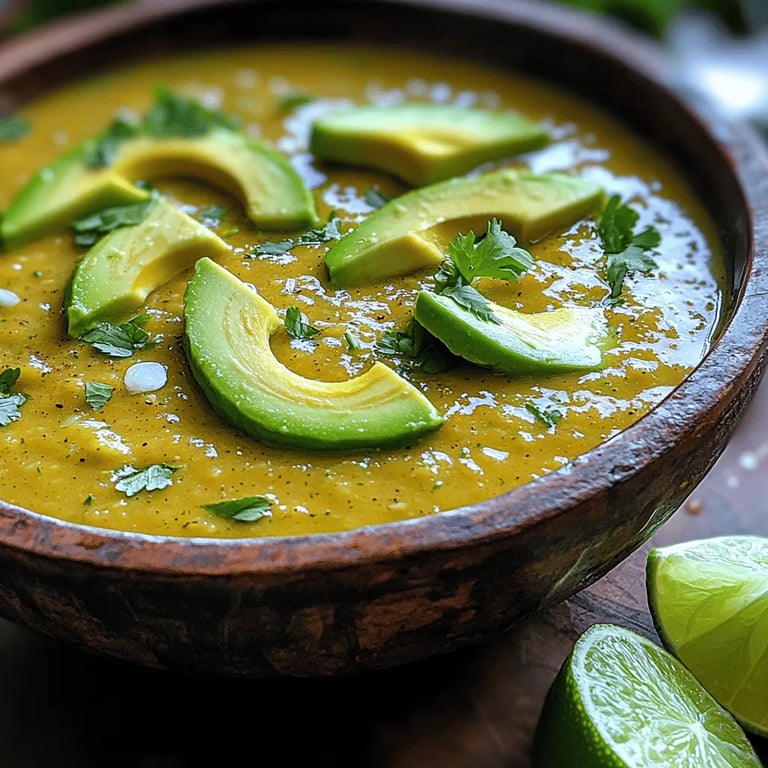 A Taste of Summer: Refreshing Chilled Avocado Lime Soup Recipe