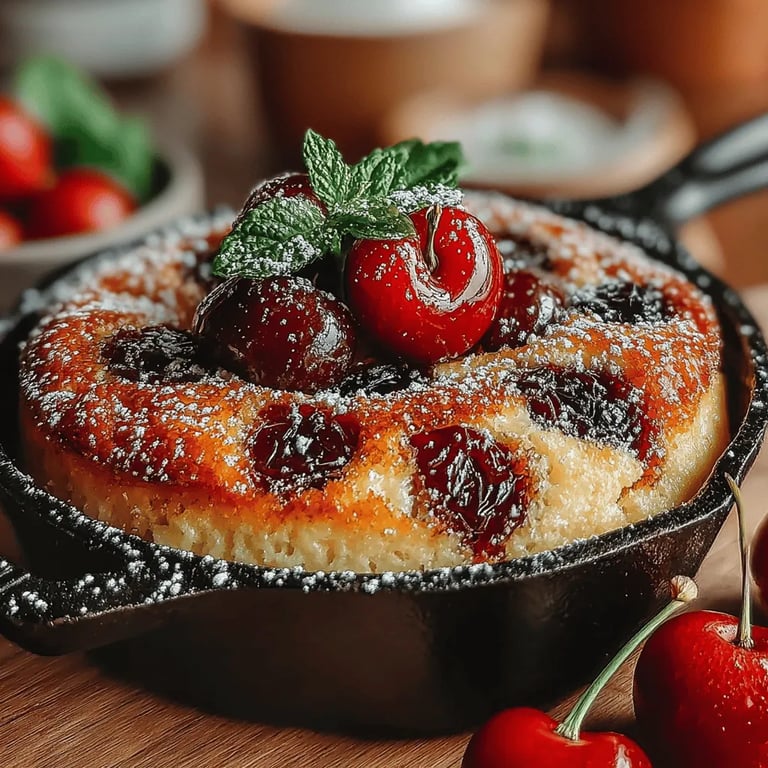 Cherry Bliss Clafoutis: Step-by-Step Guide to a Delightful French Dessert