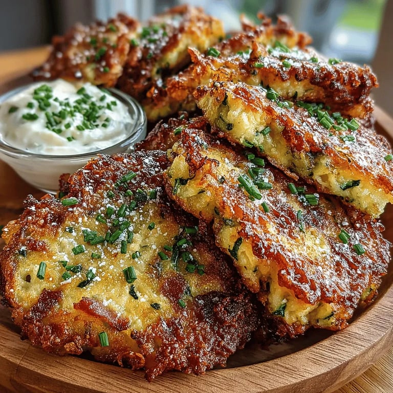 Cheesy Zucchini Bacon Fritters: A Culinary Delight