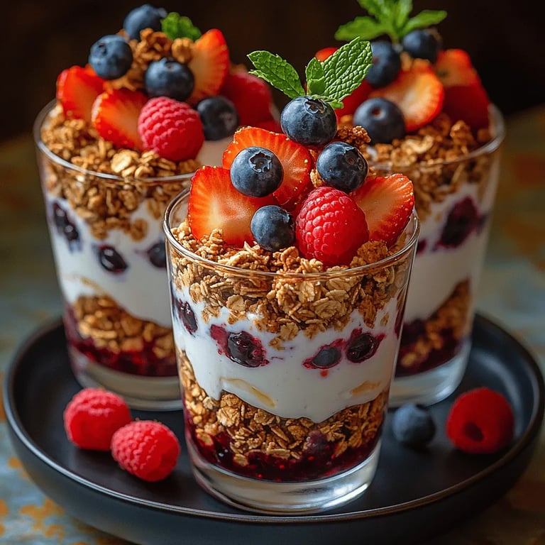 Berry Bliss Greek Yogurt Parfait: A Delightful Recipe