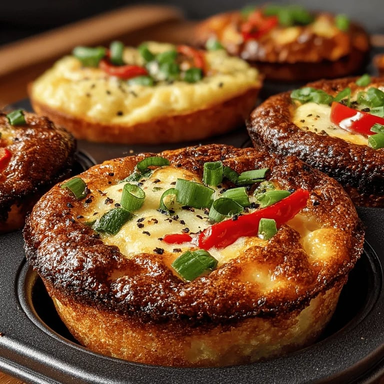 Hatch Chili Baked Egg Muffins: A Delicious and Nutritious Recipe close up showing texture and detail