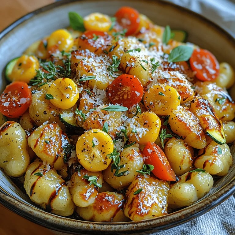 Summer Veggie Gnocchi Delight: A Refreshing Summer Recipe