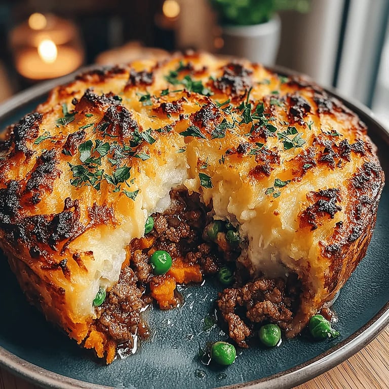 Healthy Turkey and Sweet Potato Shepherd’s Pie