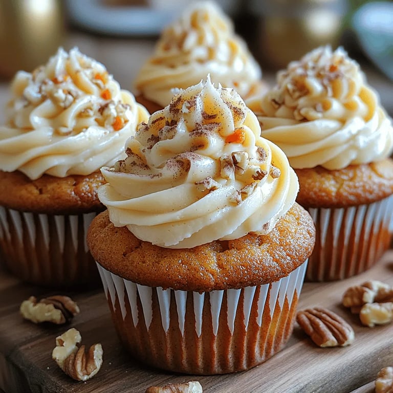 Delightful Carrot Cake Cupcakes: A Sweet Twist on a Classic Dessert